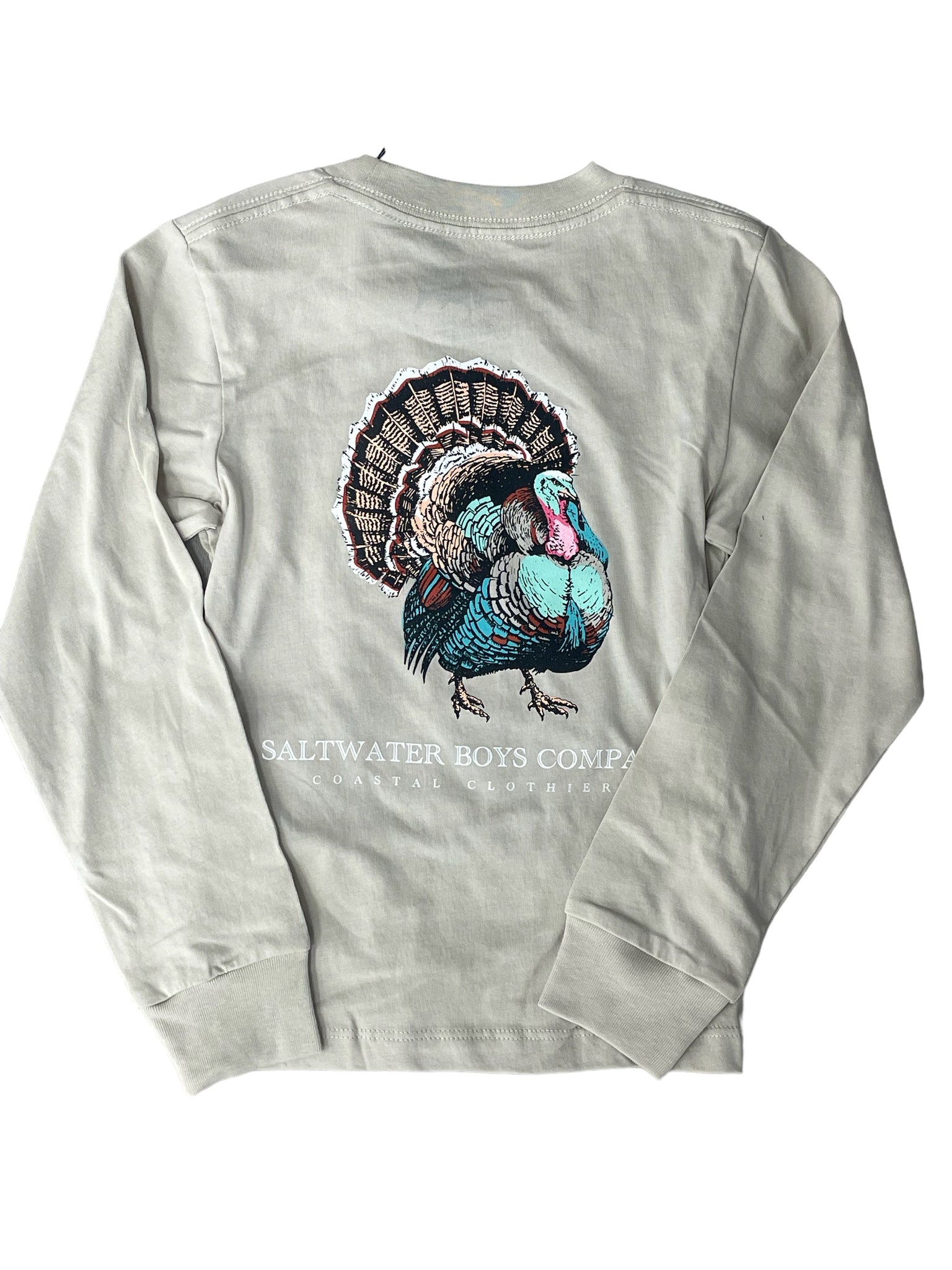 Turkey LS Graphic Tee- Pelican