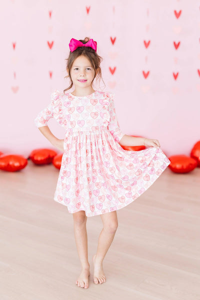 Melt My Heart 3/4 Twirl Dress