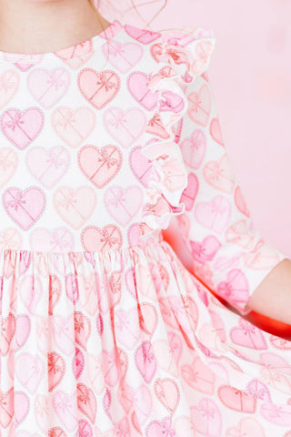 Melt My Heart 3/4 Twirl Dress