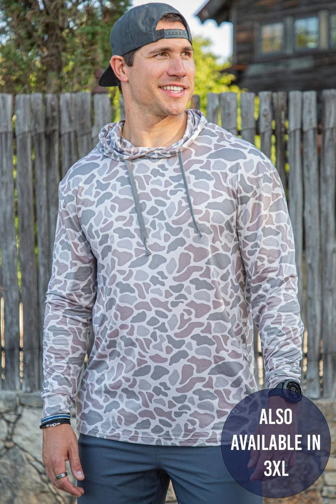 Adult Performance Hoodie- Classic Deer Camo