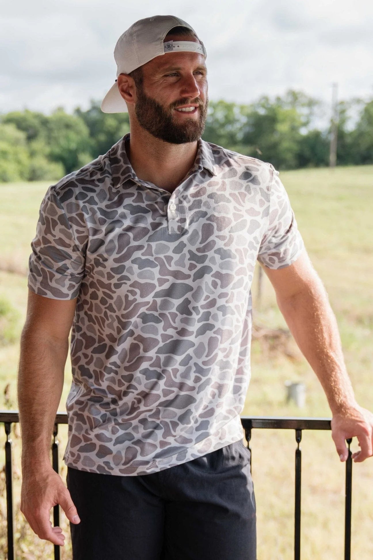 Adult Performance Polo- Classic Camo