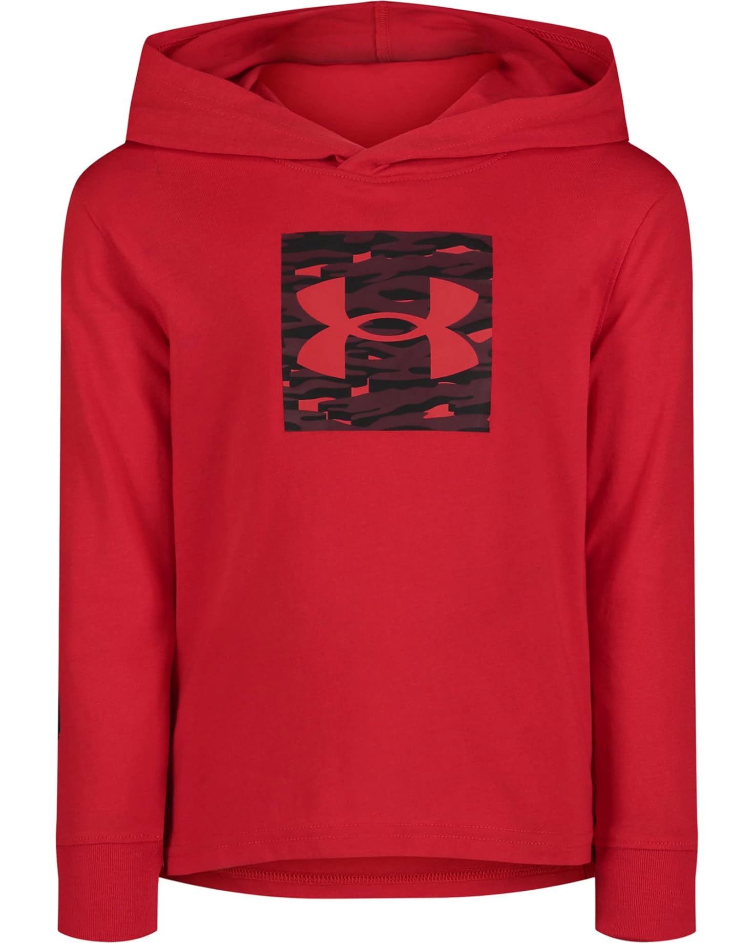 UA Red Hooded Shirt