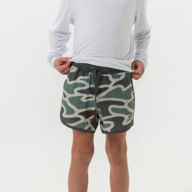 Burlebo Jumbo Retro Duck Swim Trunks