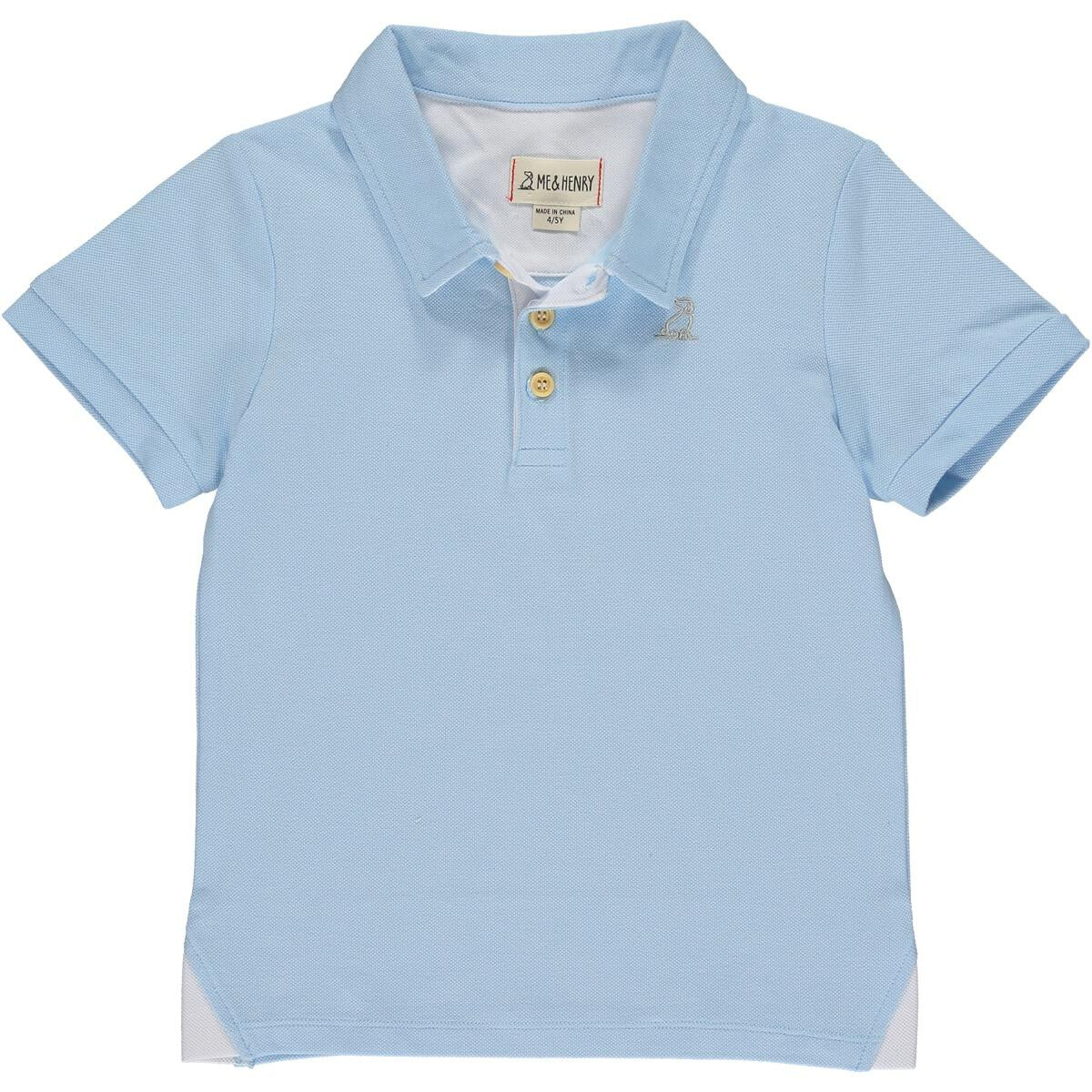 Starboard Polo- Pale Blue