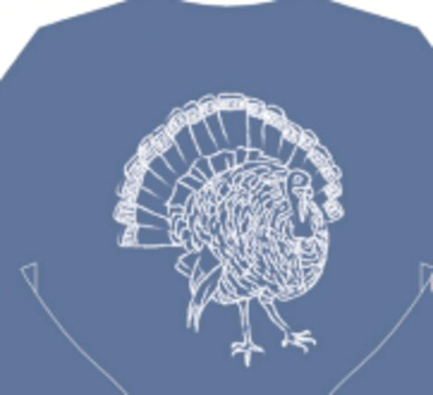 LS Blue Turkey Tee