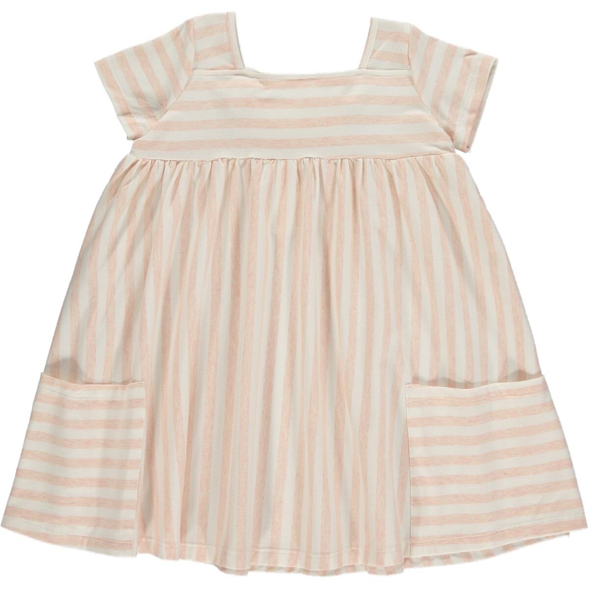 Rylie Dress- Pink Stripe