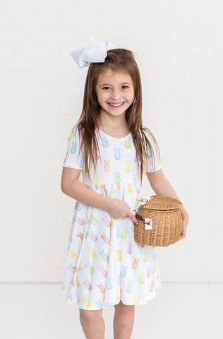 Hoppy Easter Twirl Dress