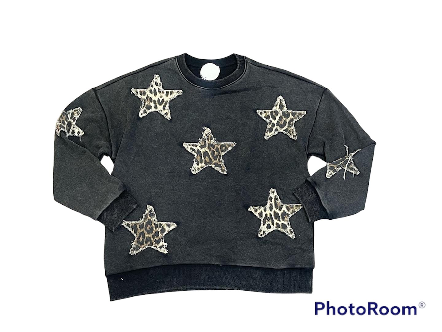 Leopard Star Patch Top- Women’s