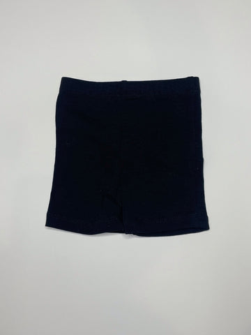 Black Twirl Shorts