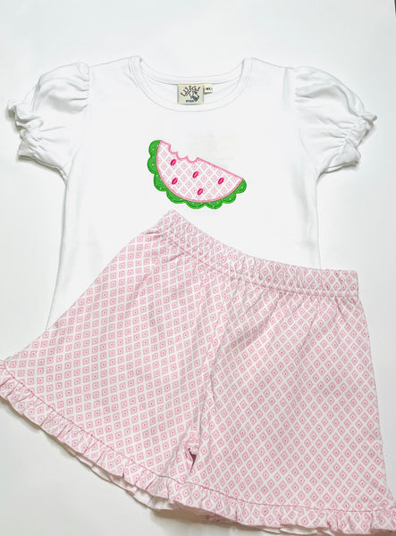 Watermelon Appliqué Shirt