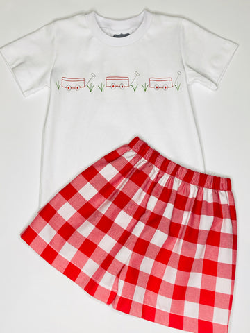 Wagon Boys Short Set