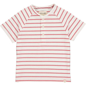 Red Stripes Henley