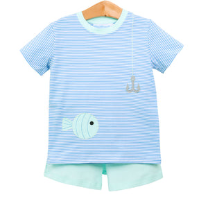 Gone Fishin’ Short Set