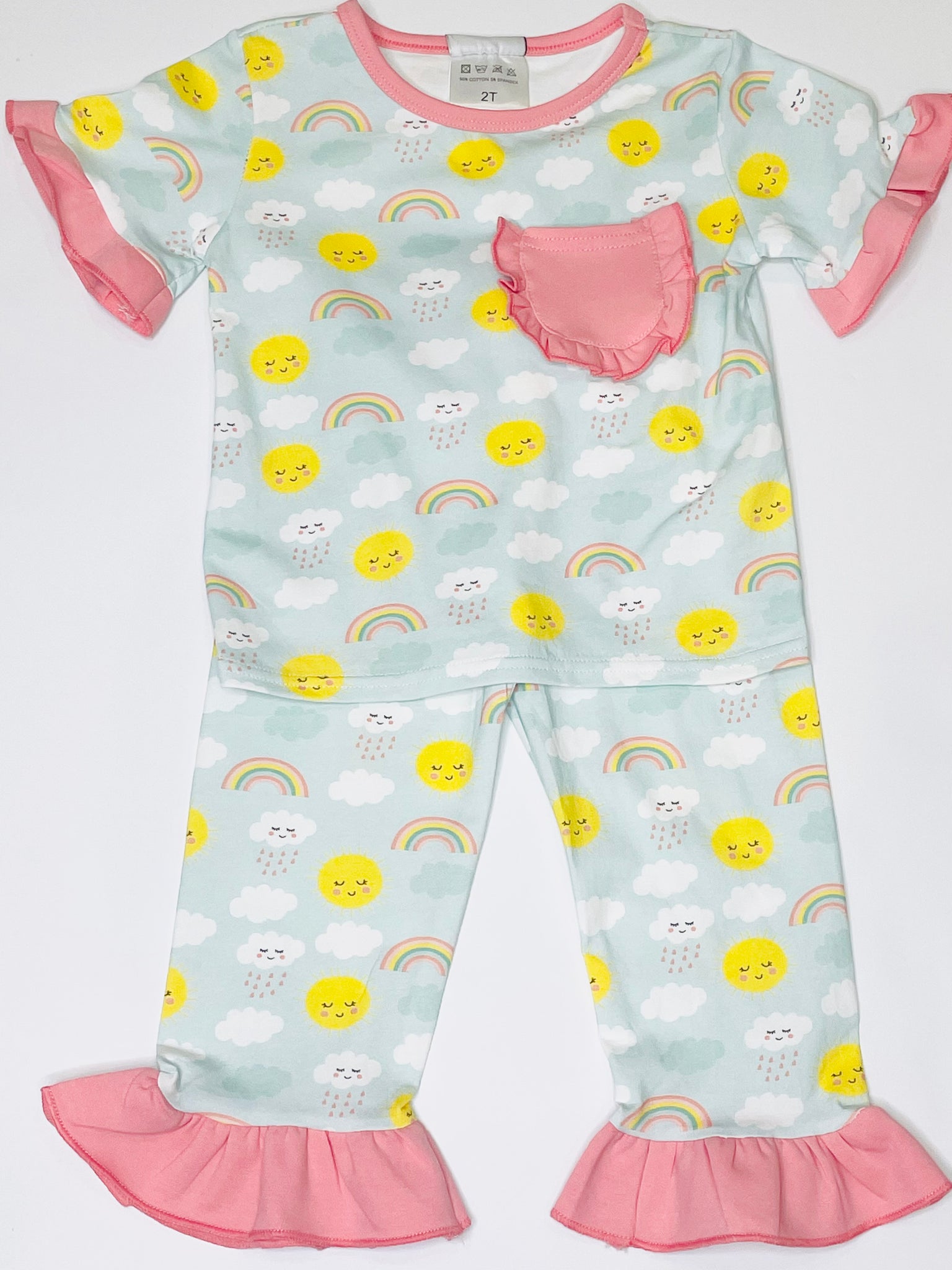Sunshine and Rainbows Girls 2pc. Set