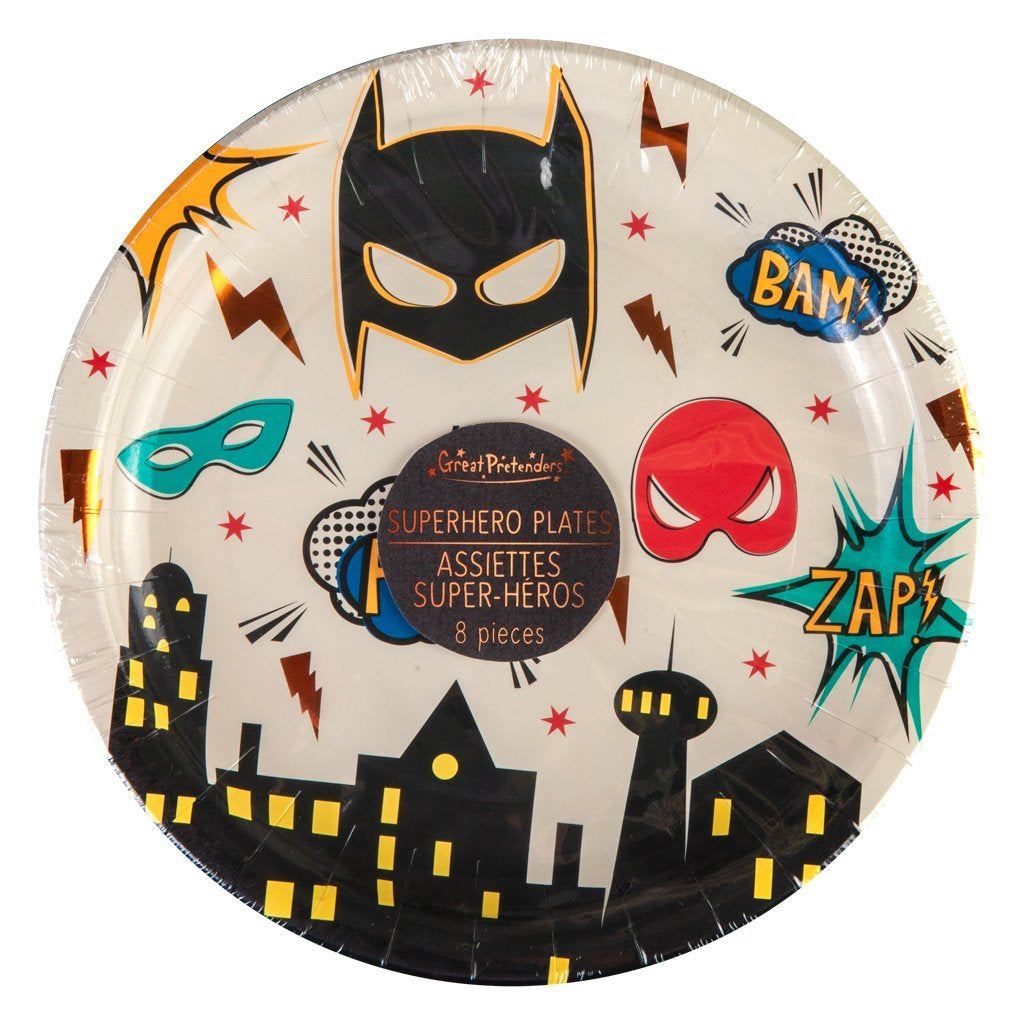 Superhero Plates- Small