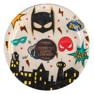 Superhero Plates- Small